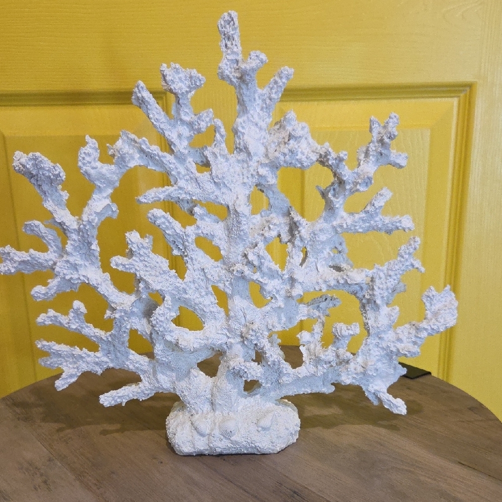 Pier 1 White Coral Sculpture